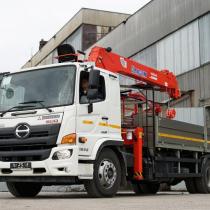 Аренда манипулятора кран 5 тонн, борт 8 тонн - Hino 500